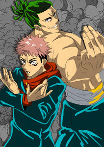 Itadori and Aoi - Jujutsu Kaisen Poster