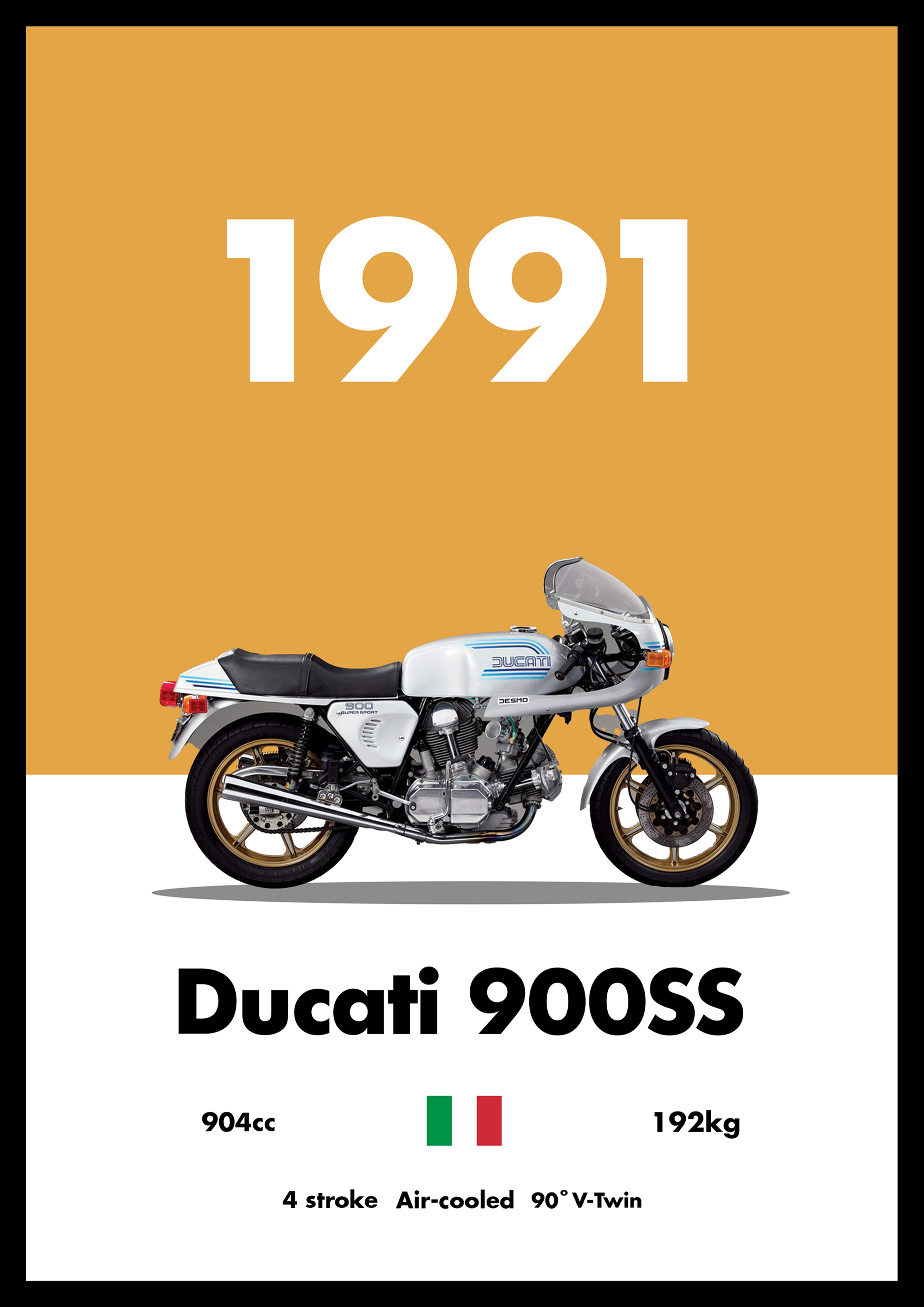 Ducati 350 - Bike Poster