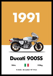 Ducati 350 - Bike Poster