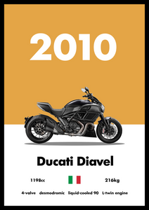 Ducati Diavel - Bike Poster