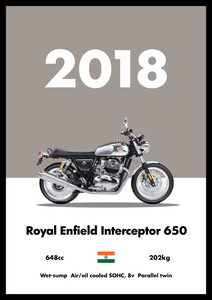 Royal Enfield Interceptor 650 - Bike Poster