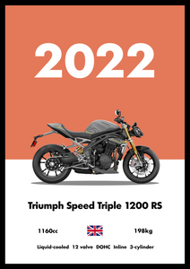 Triumph Speed Triple - Bike Poster