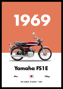 Yamaha FS1 E - Bike Poster