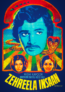 Zehreela Insaan - Bollywood Poster