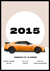 Nissan GT-R Nismo - Car Poster