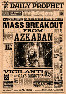 Azkaban Breach - Harry Potter Poster