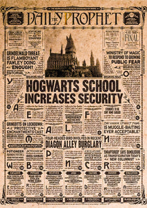 Guarding Hogwarts - Harry Potter Poster