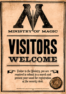 Ministry of Magic - Harry Potter Poster