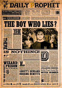 The Boy Who Lies - Harry Potter Poster