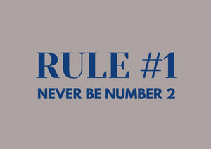 Rule Number 1