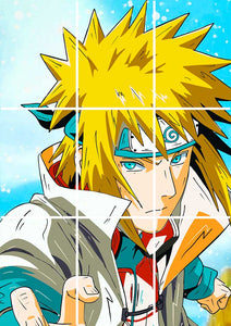 Minato Namikaze Naruto Shippuden- Anime Block Kit Posters