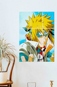 Minato Namikaze Naruto Shippuden- Anime Block Kit Posters