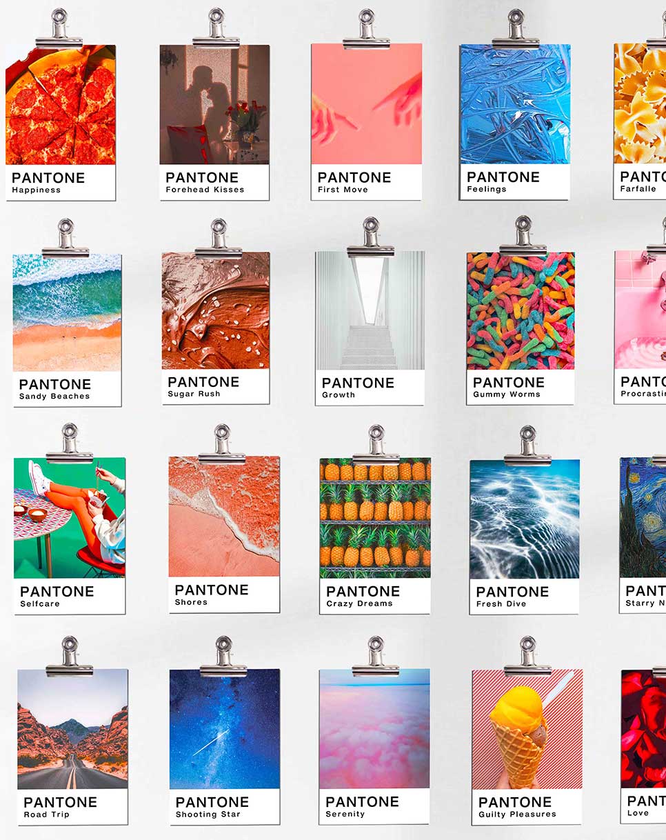 Pantones of Life - Clip Kit Posters