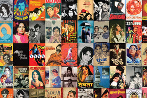 Retro Bollywood - Wall Collage Kit