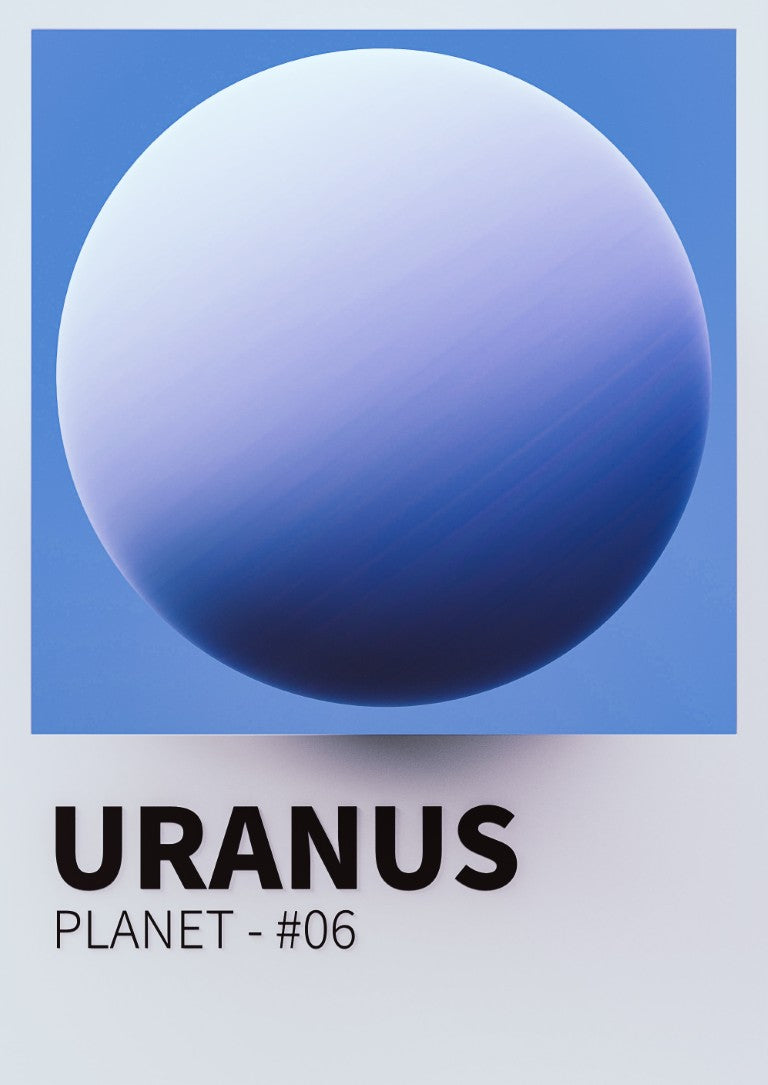 Uranus Planet Polaroid