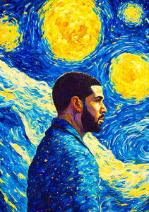 Drake In Starry Night