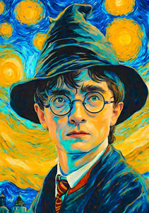 Harry Potter In Starry Night