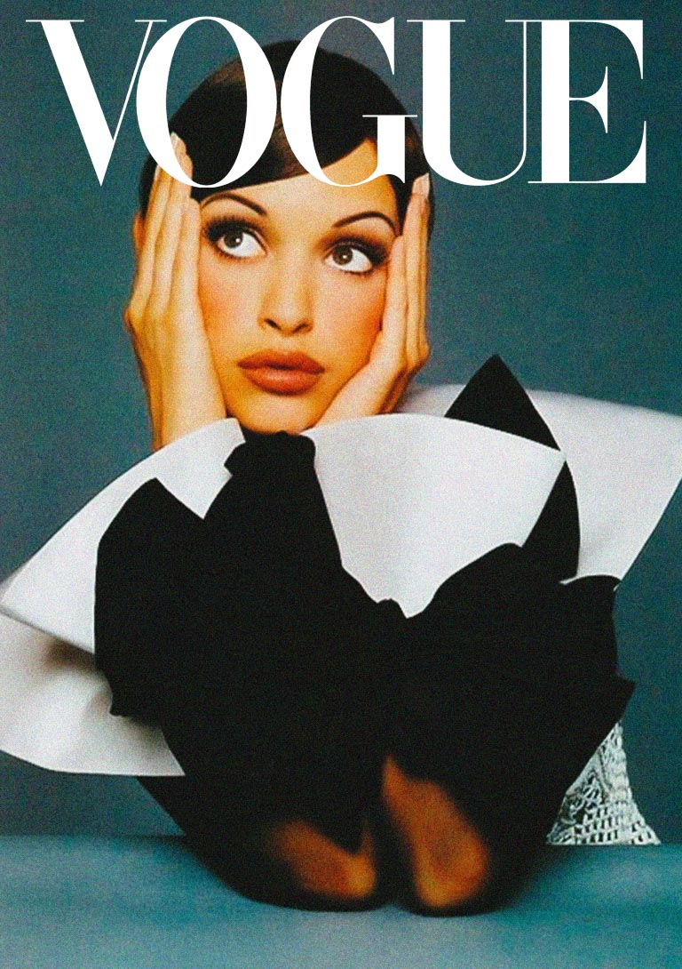 Chic Vogue Magazine Cover