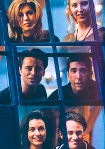 Through the Window - Friends Poster