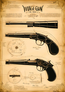 Pocket Pistol Vintage Patent