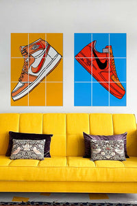 Nike Air Force1  - Block Kit Posters