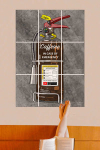 Caffeine Emergency  - Block Kit Posters