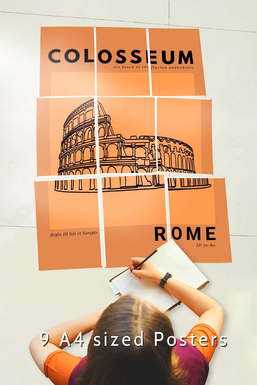 Colosseum - Block Kit Posters