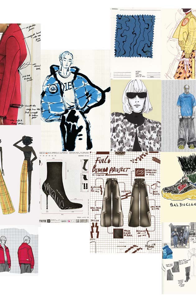 Fashion Design - Research Board Posters