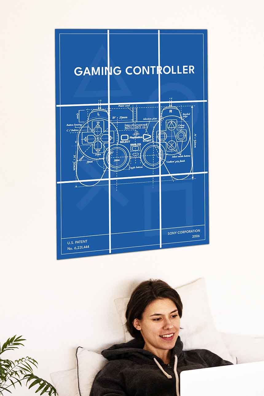 Game Controller - Block Kit Posters