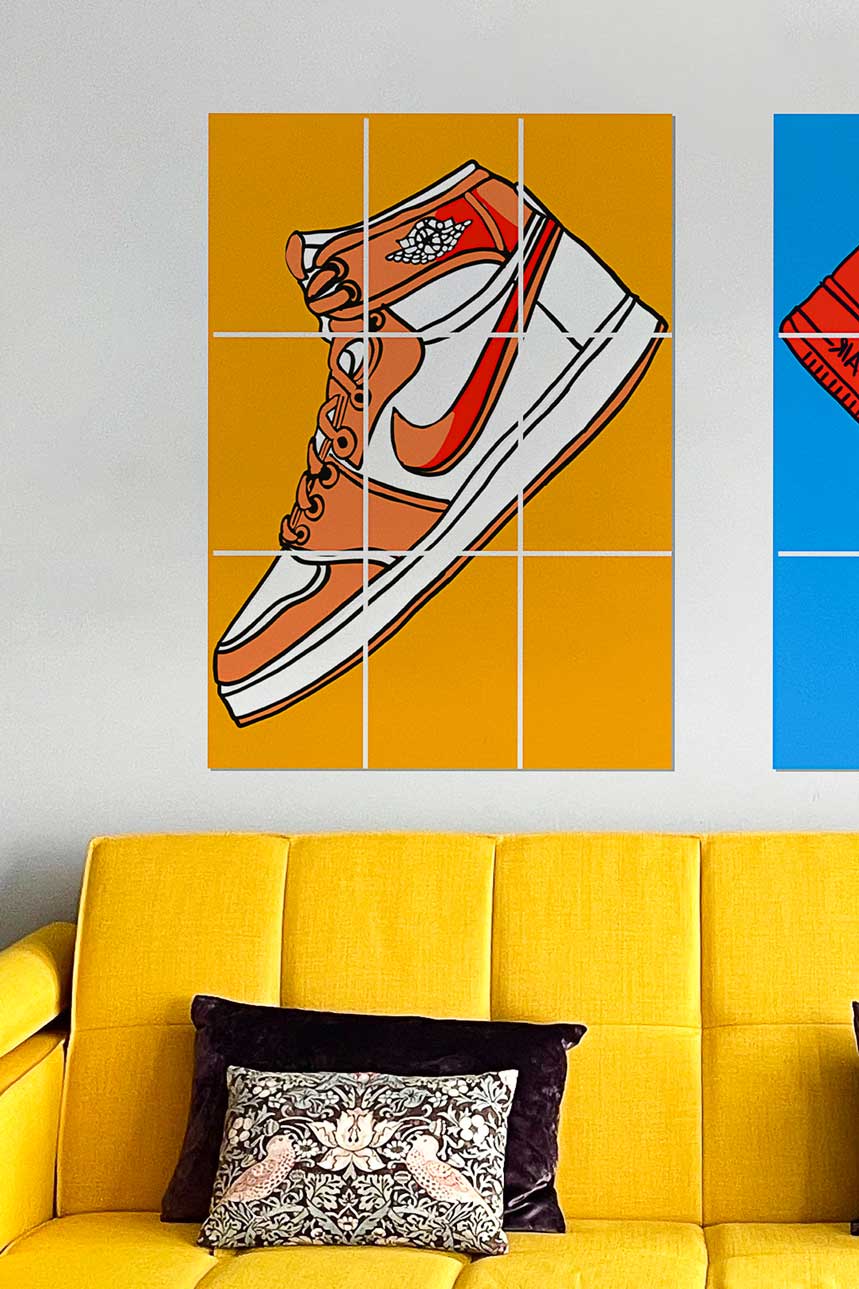 Nike Jordans  - Block Kit Posters