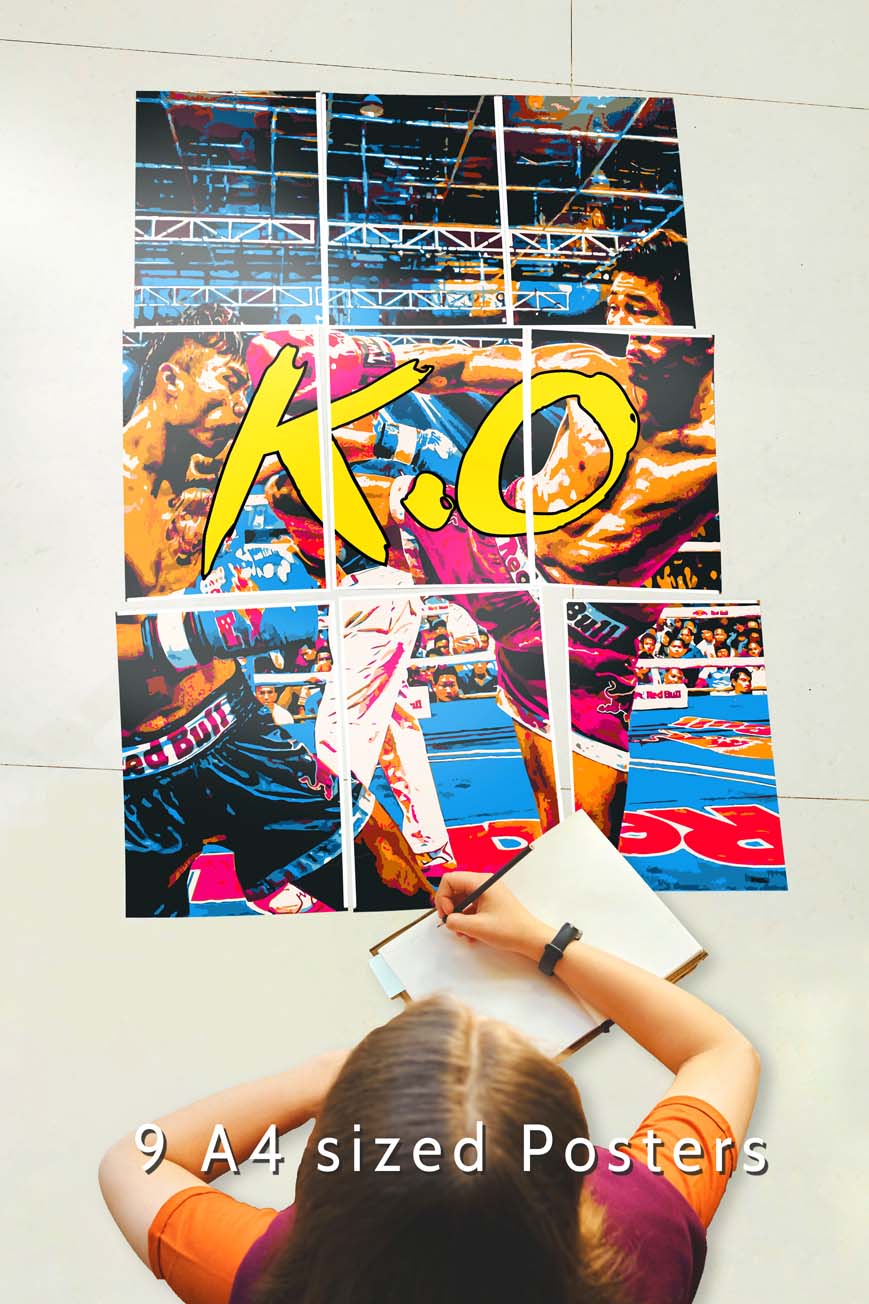 K.O. - Block Kit Posters