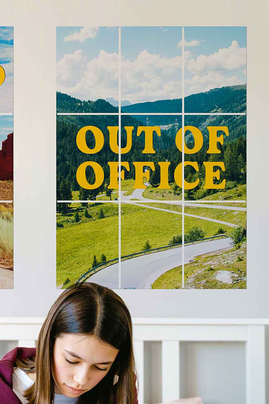 Out Of Office - Block Kit Posters