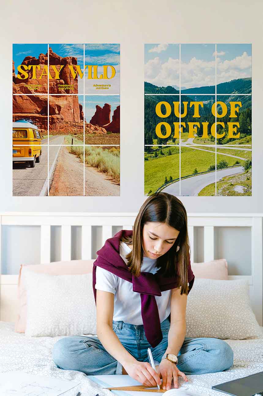 Out Of Office - Block Kit Posters