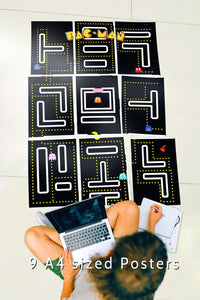 Pac Man - Block Kit Posters