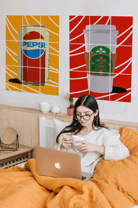 Pepsi  - Block Kit Posters