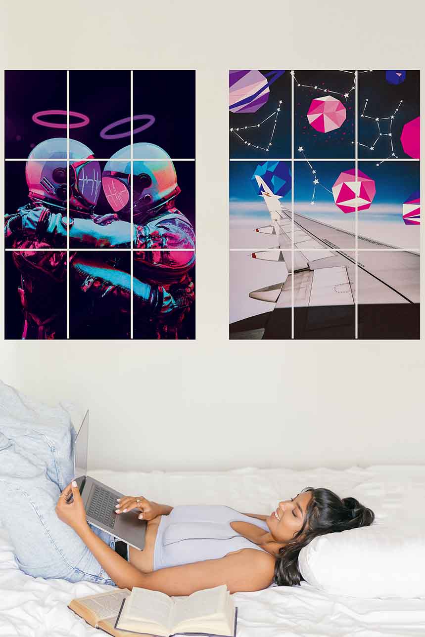 Space Love - Block Kit Posters