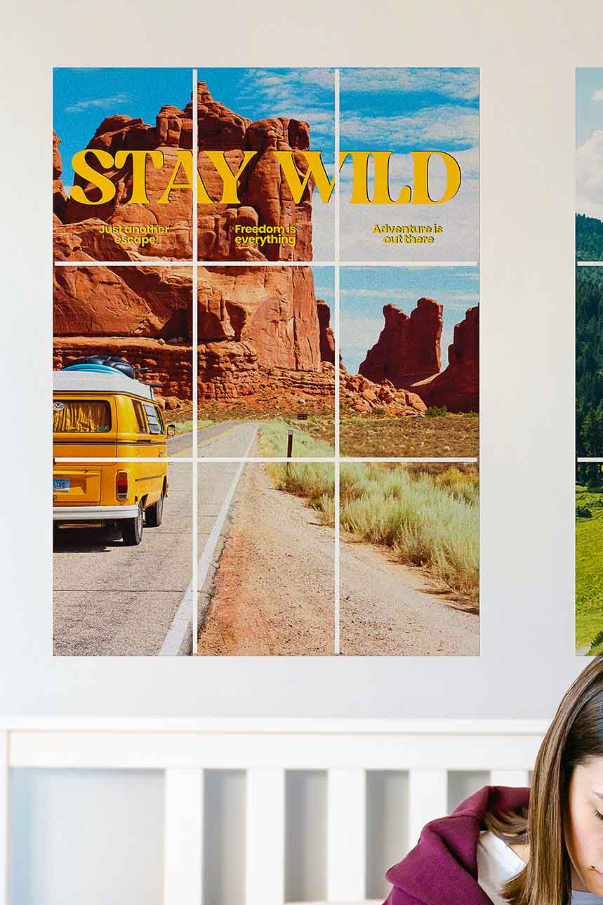 Stay Wild - Block Kit Posters