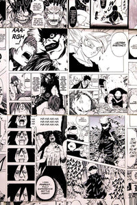 madara, death note manga poster collage kit