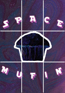 Space Mufin block kit 9 a4 sized posters for your wall