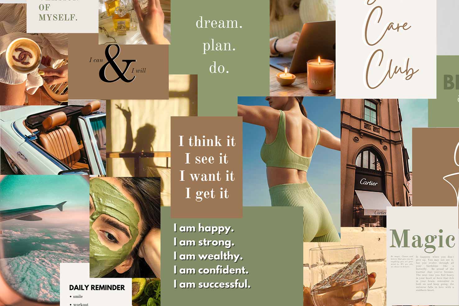 Grow Thyself - Vision Board Posters