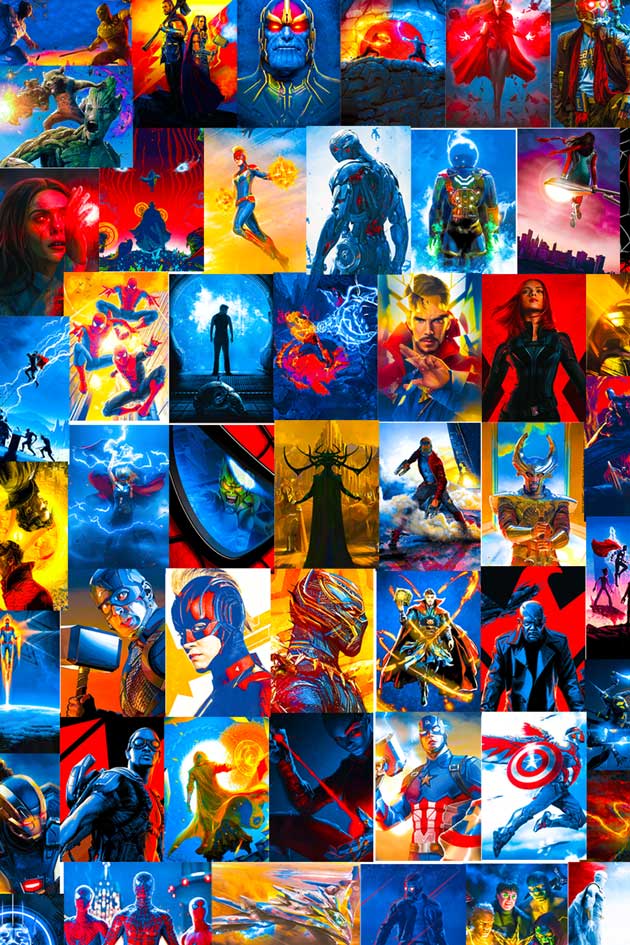 MARVEL (MCU) - Wall Collage Kit Posters