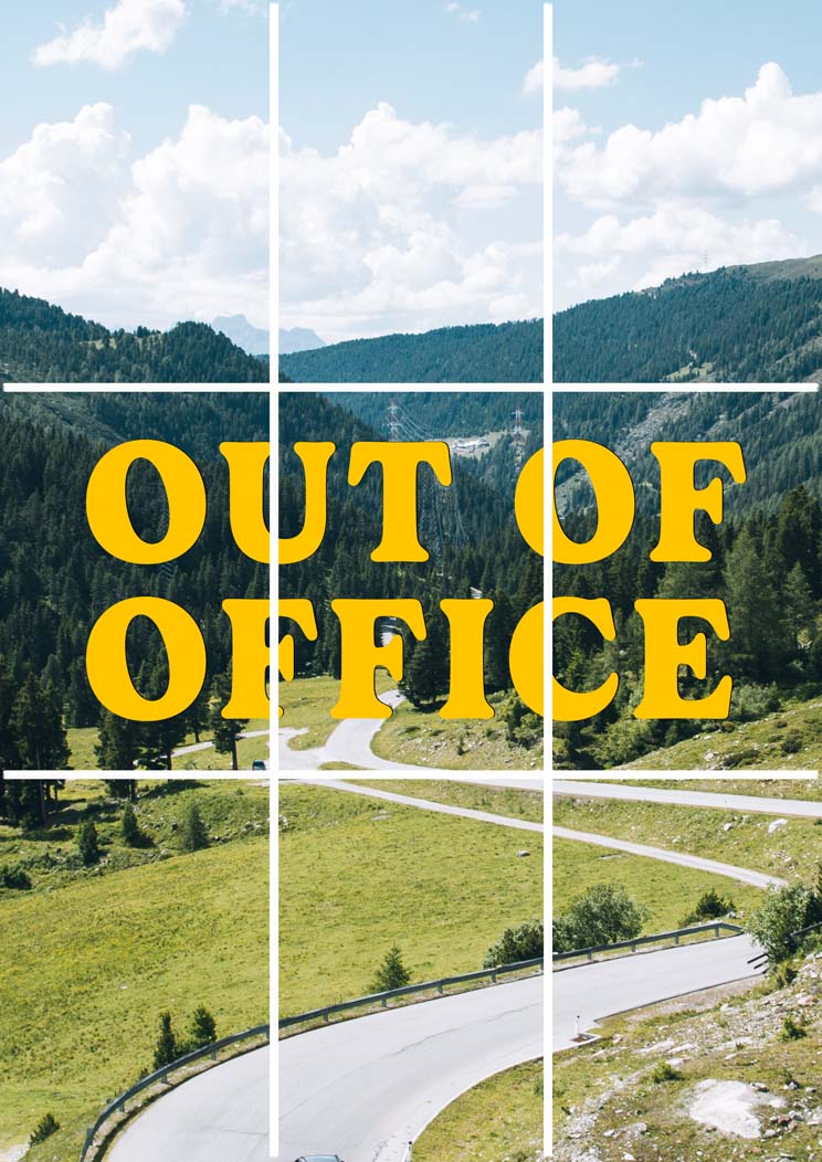 Out Of Office - Block Kit Posters