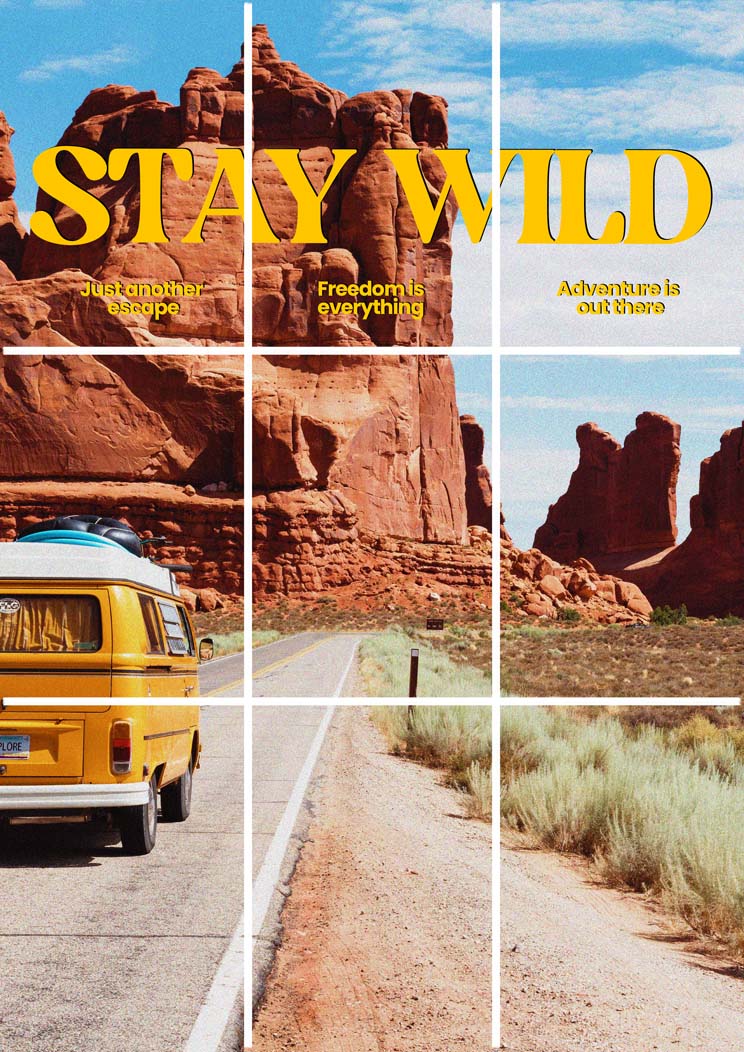 Stay Wild - Block Kit Posters