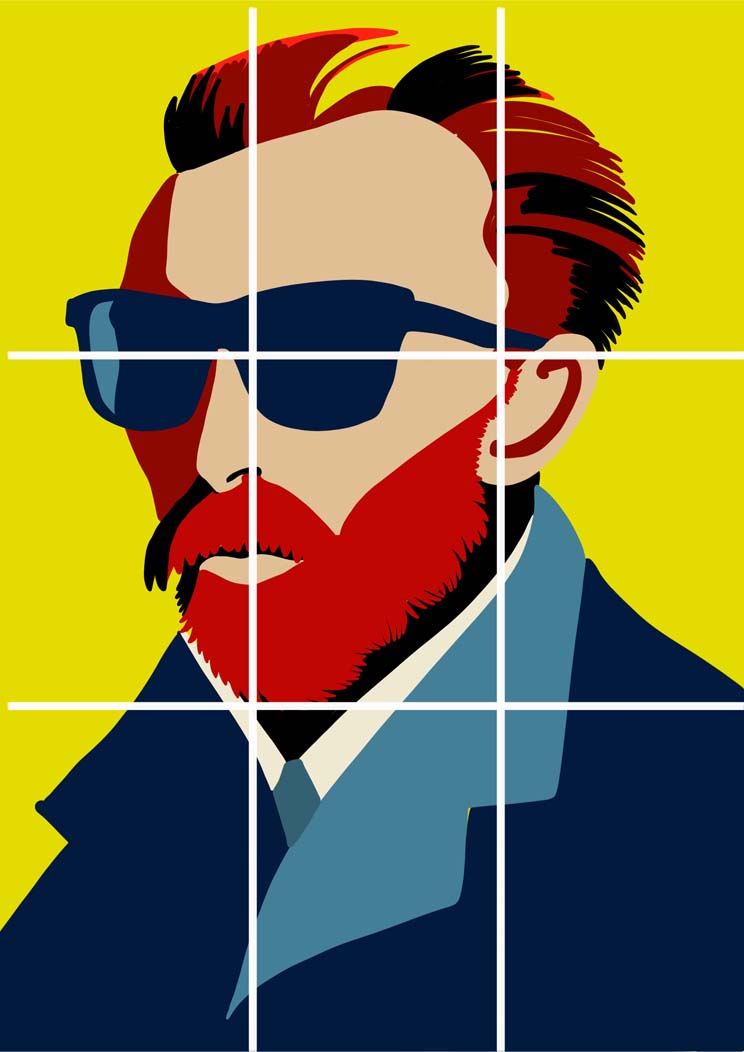 Van Gogh  - Block Kit Posters